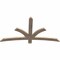 Ekena Millwork Davenport Smooth Timber Gable Bracket, Douglas Fir, 60"W x 32"H x 1 1/2"D x 3 1/2"F, 13/12 Pitch GBW060X32X0204DAV00SDF - alternate 2